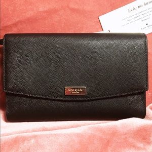 S O L D new kate spade crossbody in black